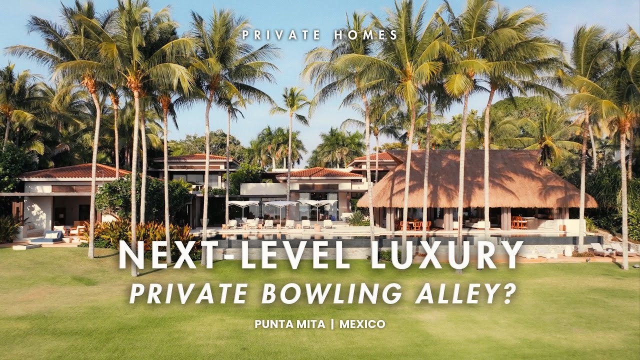 Touring a Jaw-Dropping Oceanfront Mansion in Mexico!