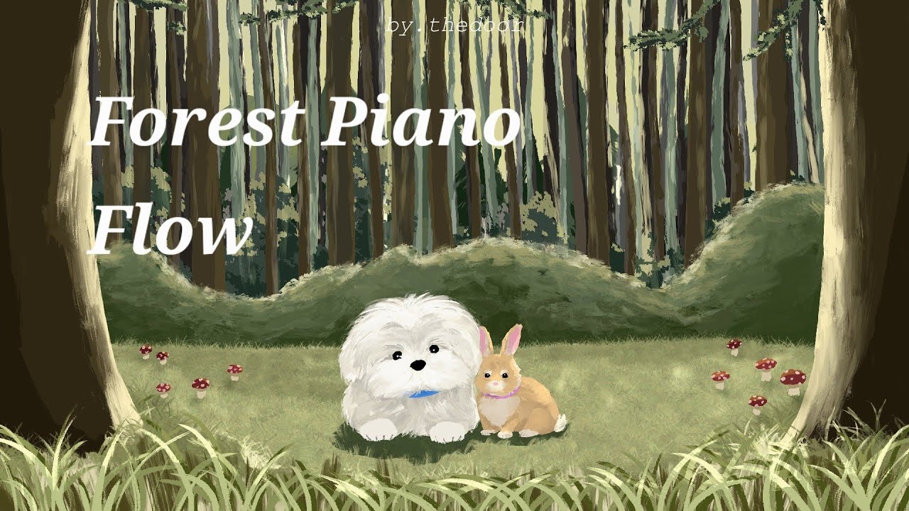 𝐏𝐥𝐚𝐲𝐥𝐢𝐬𝐭 🎧 초록빛 숲속 , 가만히 곁에 두는 피아노 🎹 Forest Piano Only🐰🌱