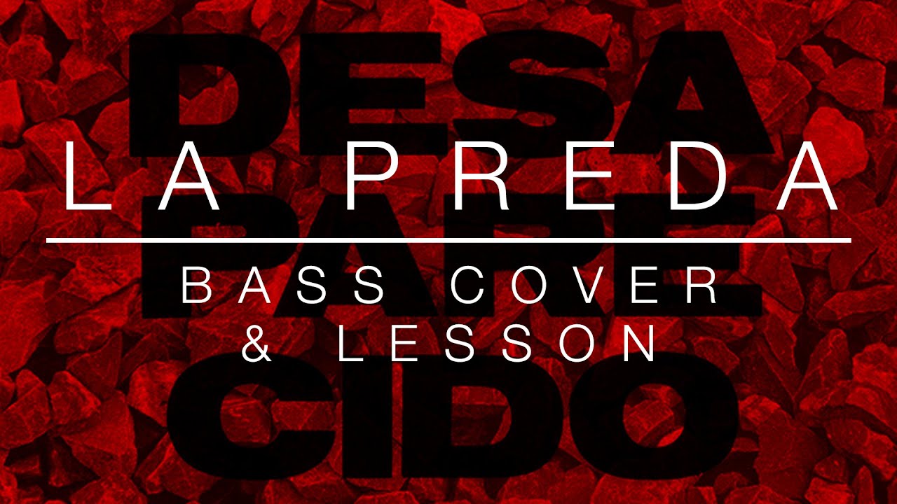 Litfiba - LA PREDA (1985) - Bass Cover + Lesson