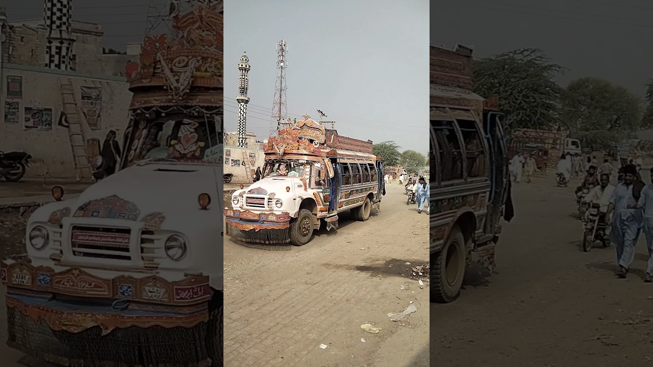 Old Public Bus | Bedford Truck Style bus | Old Bus #shorts #bus #bedford #publictransport