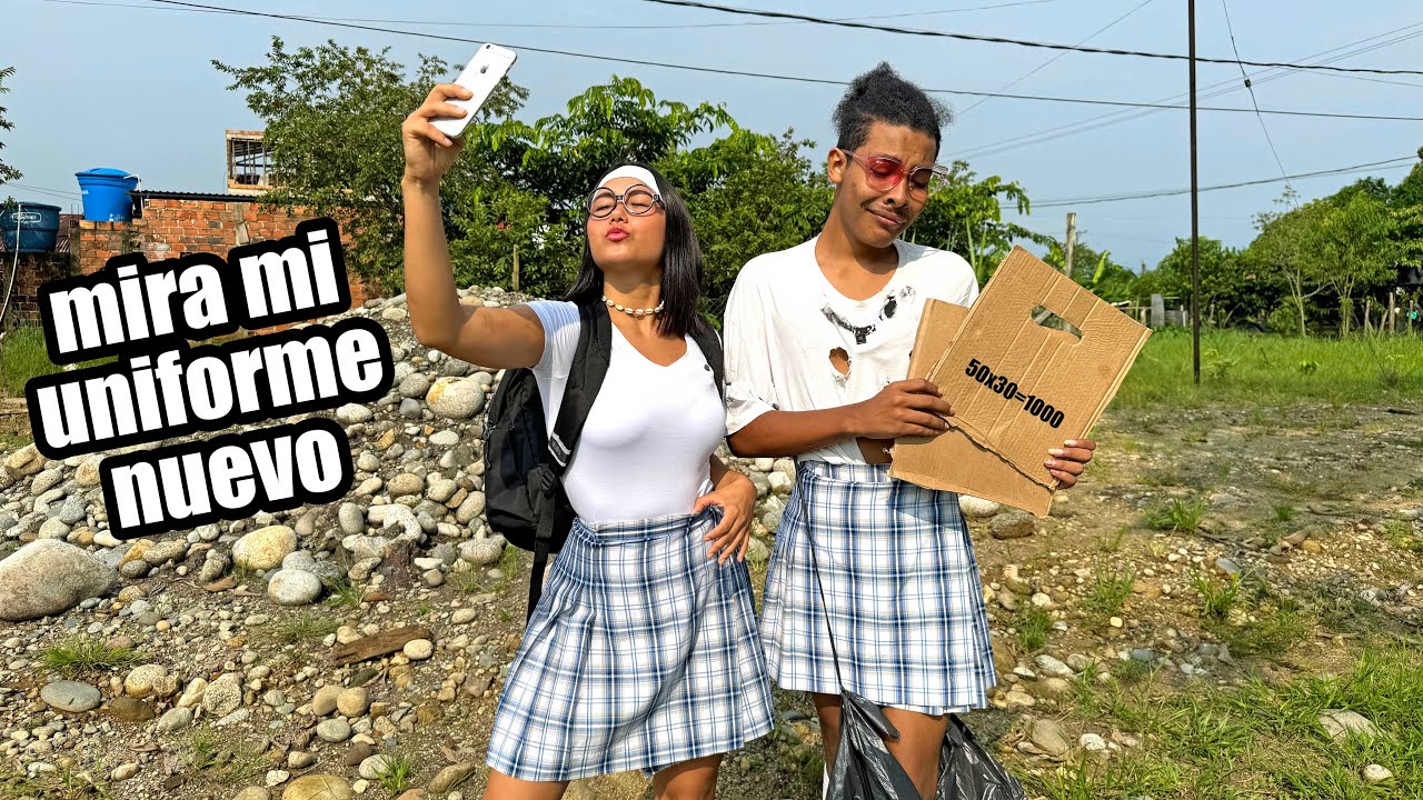 se le burló a su compañera por no tener uniforme nuevo