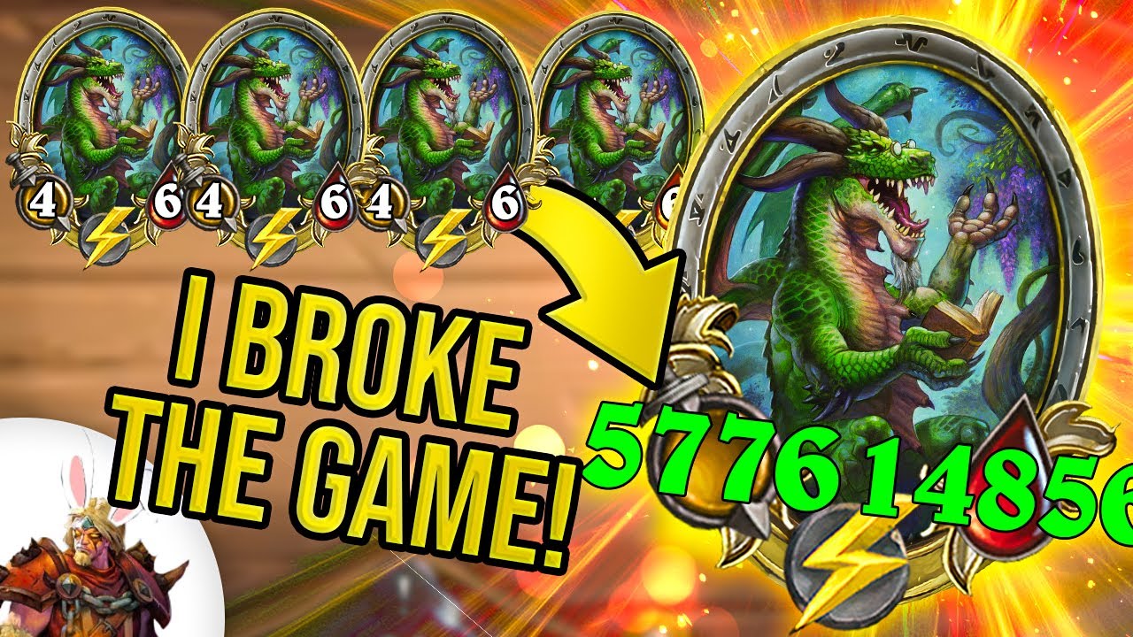 I Found a NEW COMP and BROKE THE GAME! | Hearthstone Battlegrounds