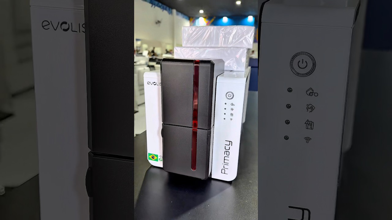 A melhor m&aacute;quina de crach&aacute; , EVOLIS, uma promessa da IITA que vende a PRIMACY 2 entre outros modelos