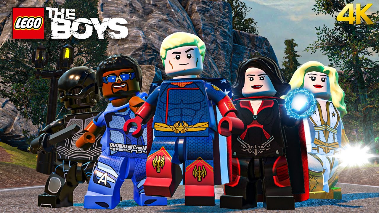 LEGO The Boys -  All Characters Powers and Abilities Gameplay