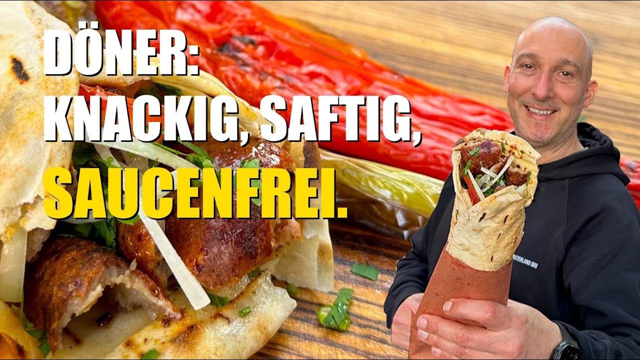 Wie Döner WIRKLICH schmecken soll - kein Saucen-Massaker!