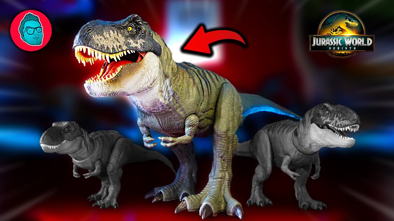 🟢 Review T-REX SÚPER COLOSAL de JURASSIC WORLD REBIRTH! 🦖