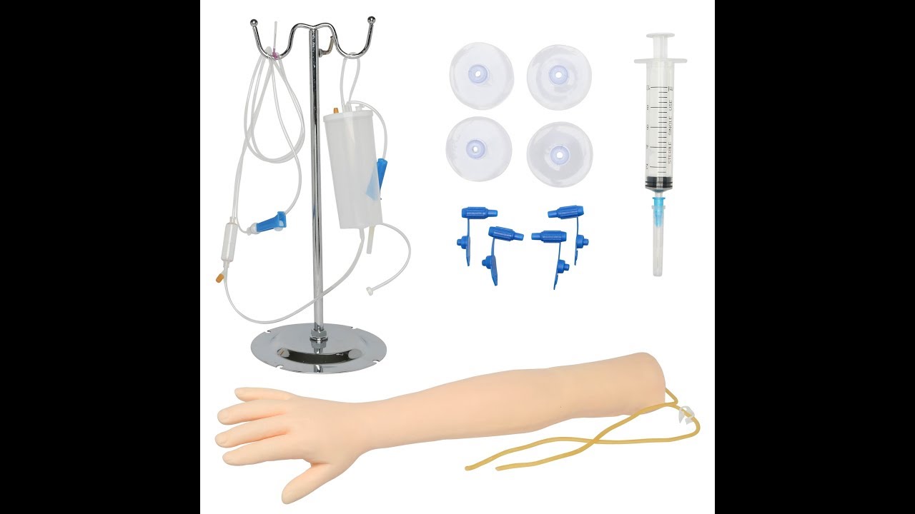 IV & Phlebotomy Practice Arm - Practice & Perfect Venipuncture Techniques
