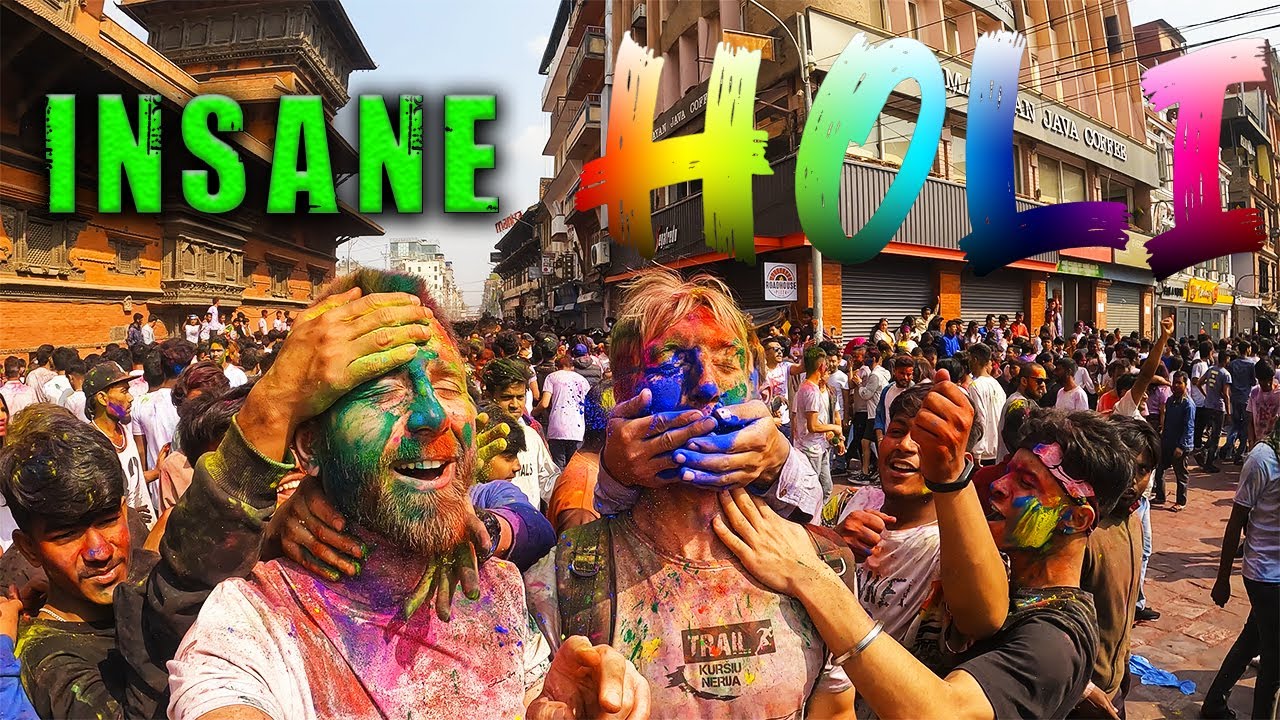 A Journey Through Colorful Madness of Holi | Nepal, Kathmandu [S2 - E8]