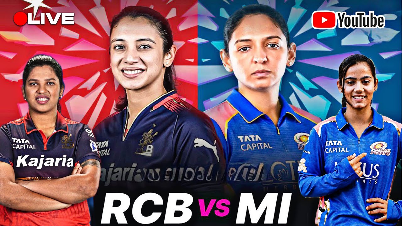 LIVE: Royal Challengers Bengaluru vs Mumbai Indians | WPL 2026 | Cricket Live | Cricket 26