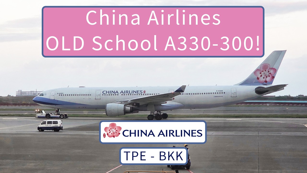 Is This OLD China Airlines A330 Better Than EVA Air??
