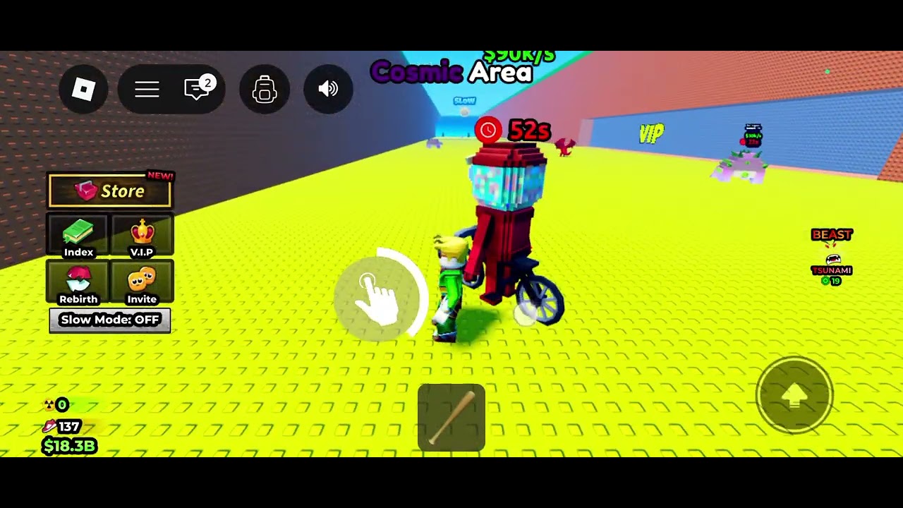  i play escape Tsunami for brainrot episode 1