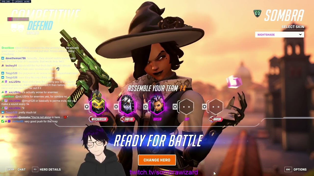 IS NEW SEASON 13 SOMBRA OP?! SombraWizard SOMBRA OVERWATCH 2  GAMEPLAY