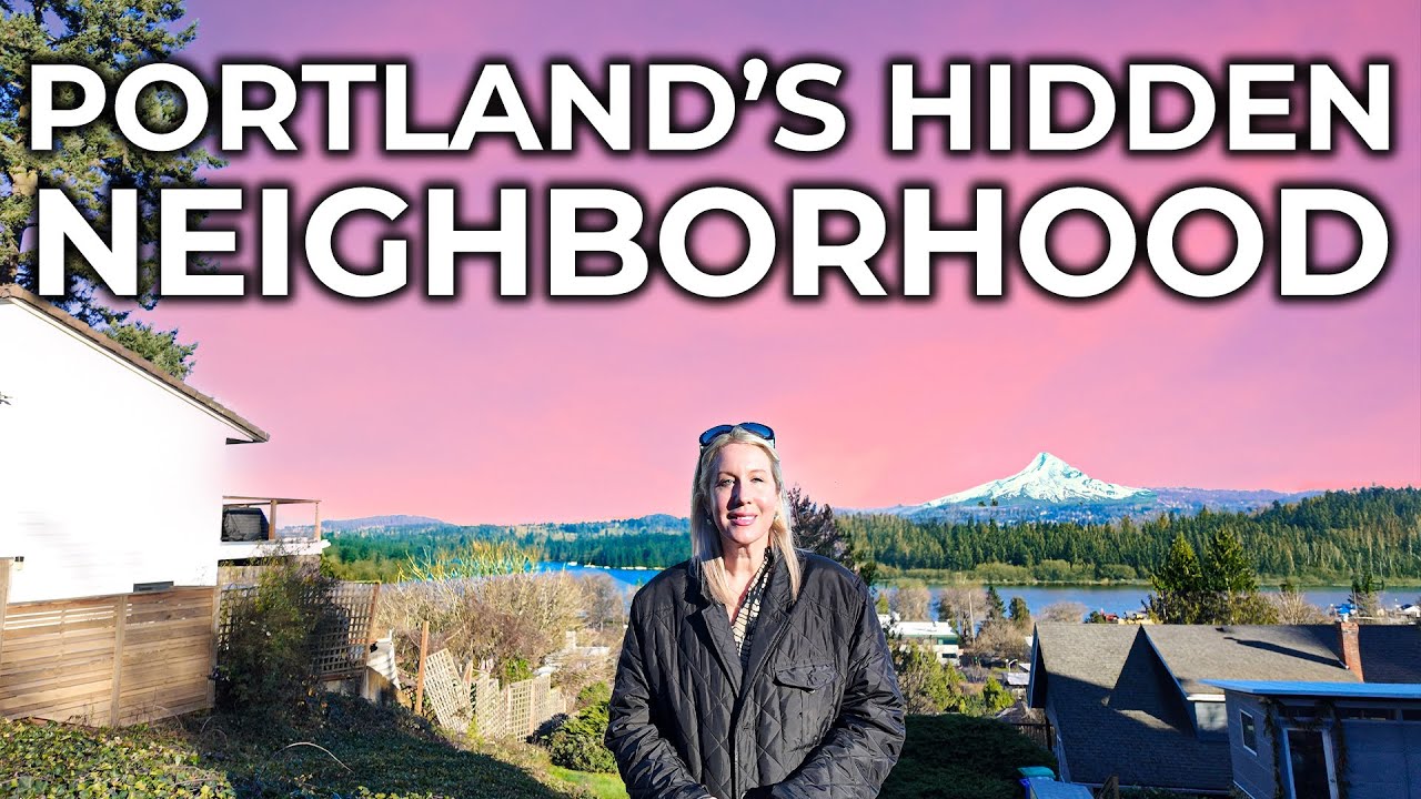 Portland’s Hidden Riverfront Neighborhood | Exploring John’s Landing, Oregon & $475K Bungalow Tour