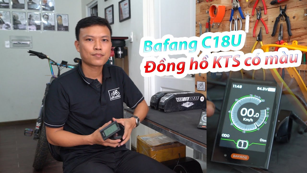 Màn Hình Màu Xịn C18U Cho Bafang - Ebike VietNam | How To Set Up Bafang LCD C18U
