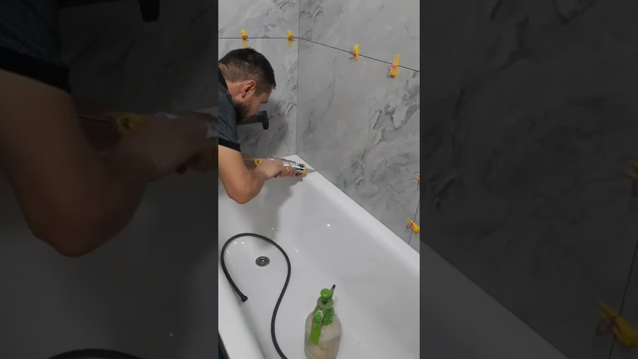 Ремонт ванной комнаты самому!