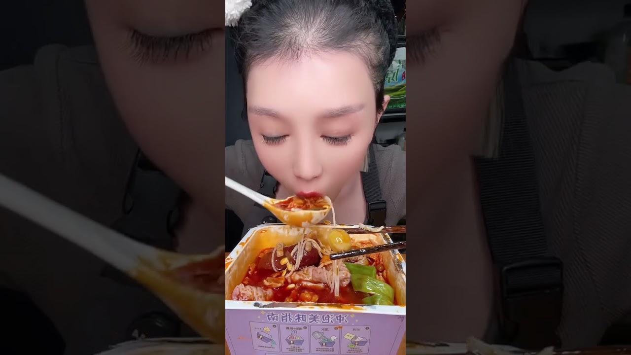 MUKBANG Eating Yummy Fried Noodles, 식사 asmr Eating Yummy Fried Noodles #008