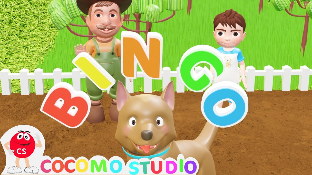 Bingo Dog Song - Cocomo Studio Nursery Rhymes  | Kids Songs | Cartoon Animation for Children