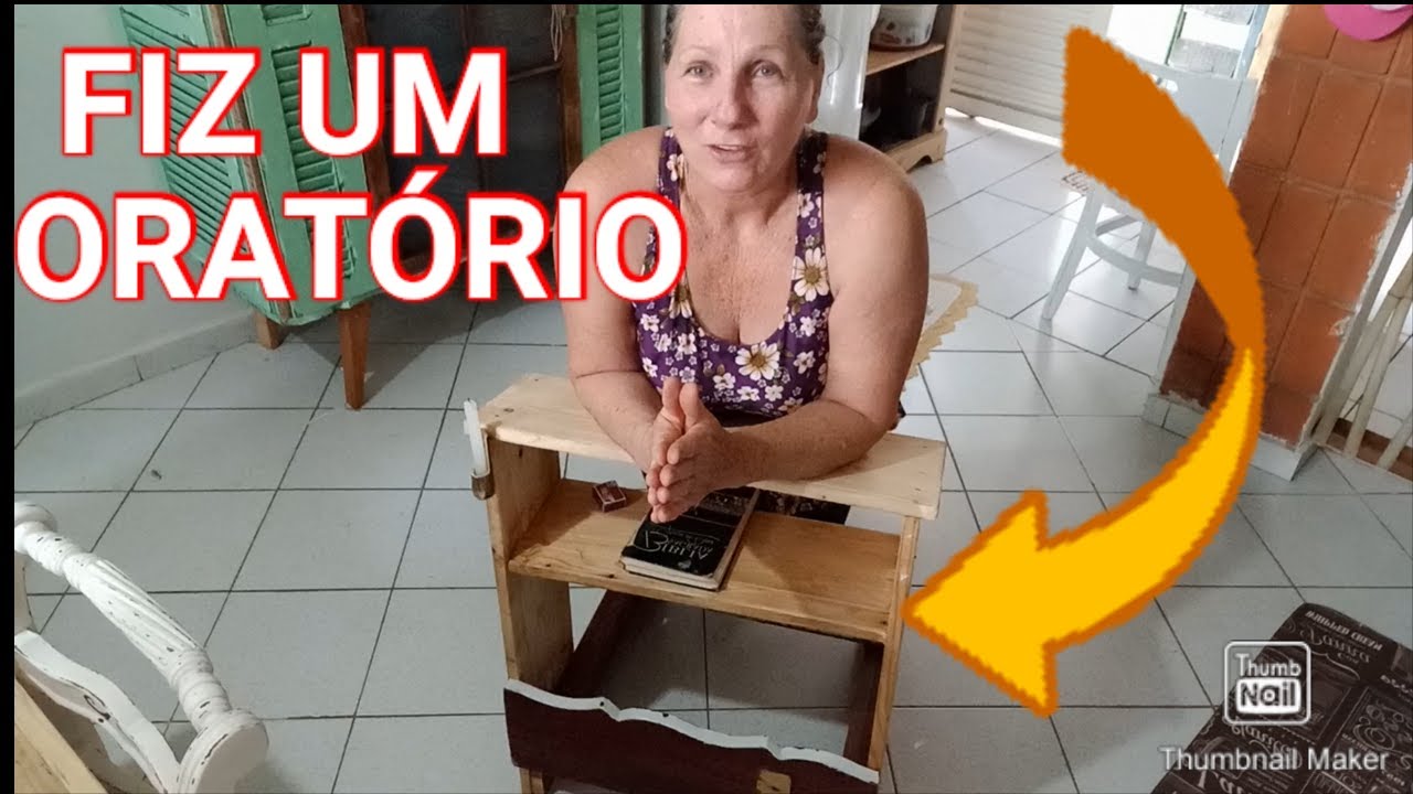 COMO FAZER UM ORATORIO/ GENUFLEXORIO