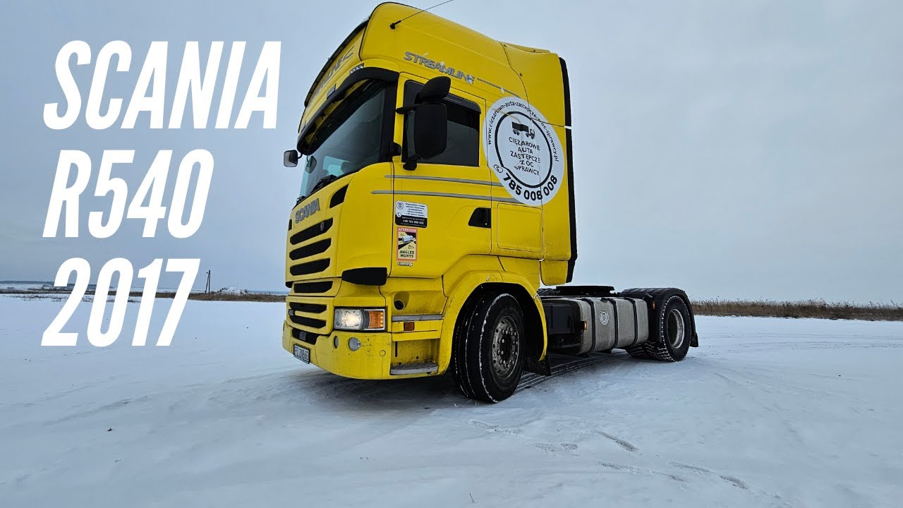 Scania euro6, R450 Streamline, 2017 rok | Prezentacja