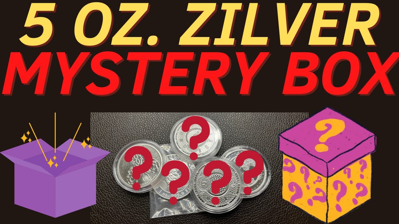 Ik kocht een 5 ounce zilver MYSTERY BOX 😲 Welke munten kreeg ik?