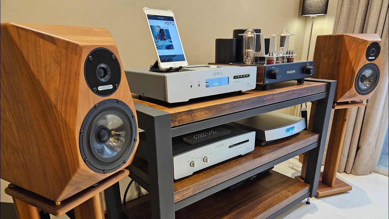 Lumin U2 + Aqua La Diva + La Scala MkII + Mastersound Compact 845 + Diapason Adamantes III 25th