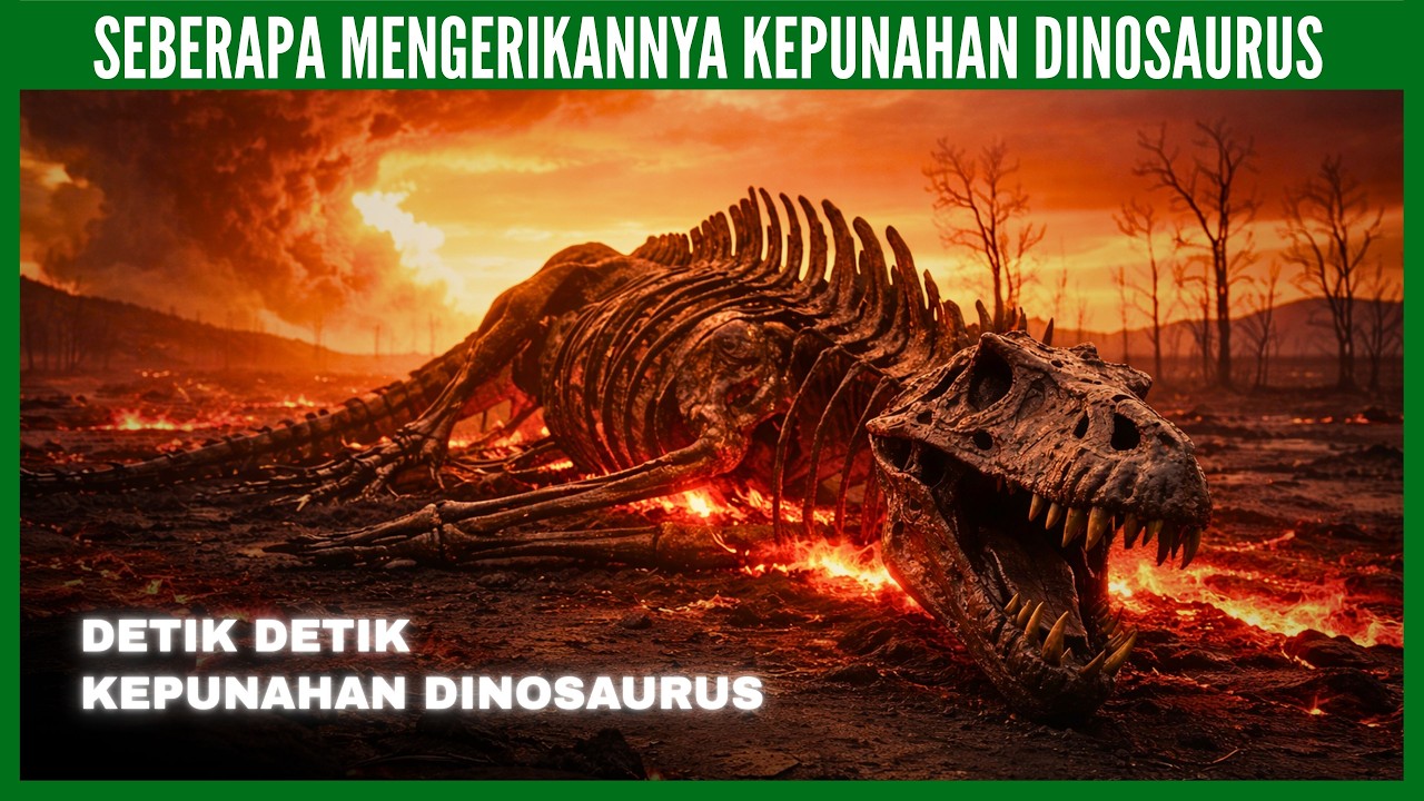 Hari Terakhir Dinosaurus: Menit demi Menit Kepunahan Dinosaurus
