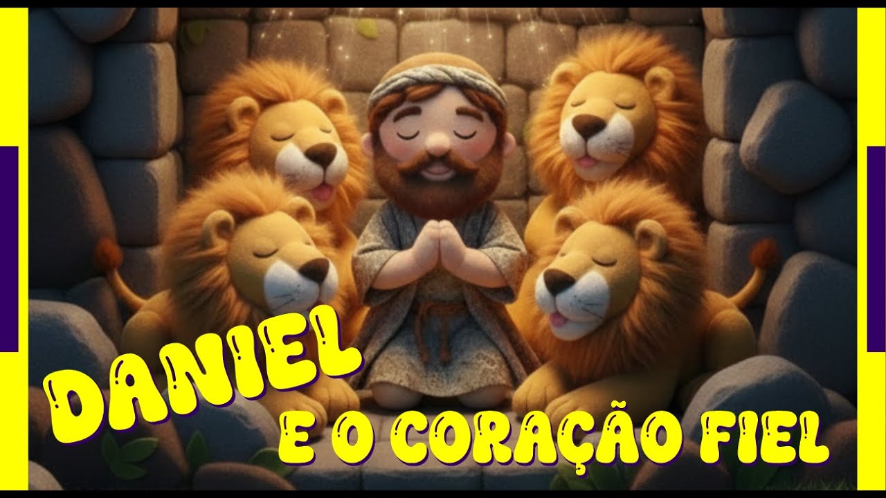 Daniel e o Coração Fiel | Historinha Bíblica Infantil Fé e Obediência #infantil #historinhadobem