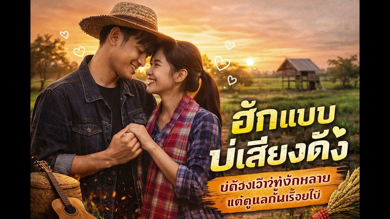 ชื่อเพลง  ฮักแบบบ่เสียงดัง