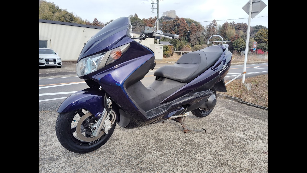 SUZUKI/Skywave250TypeSS⑪：CJ43Aキャンディグランブルー