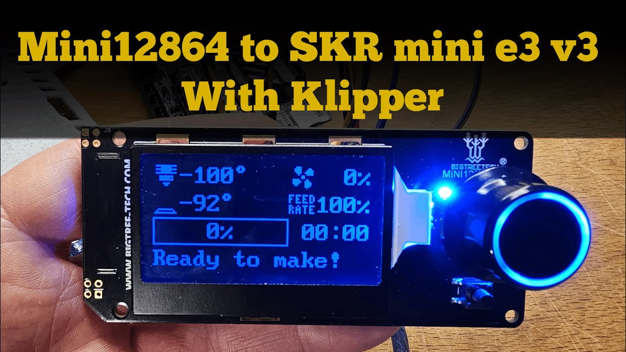 Mini12864 в SKR mini e3 v3 | С Klipper