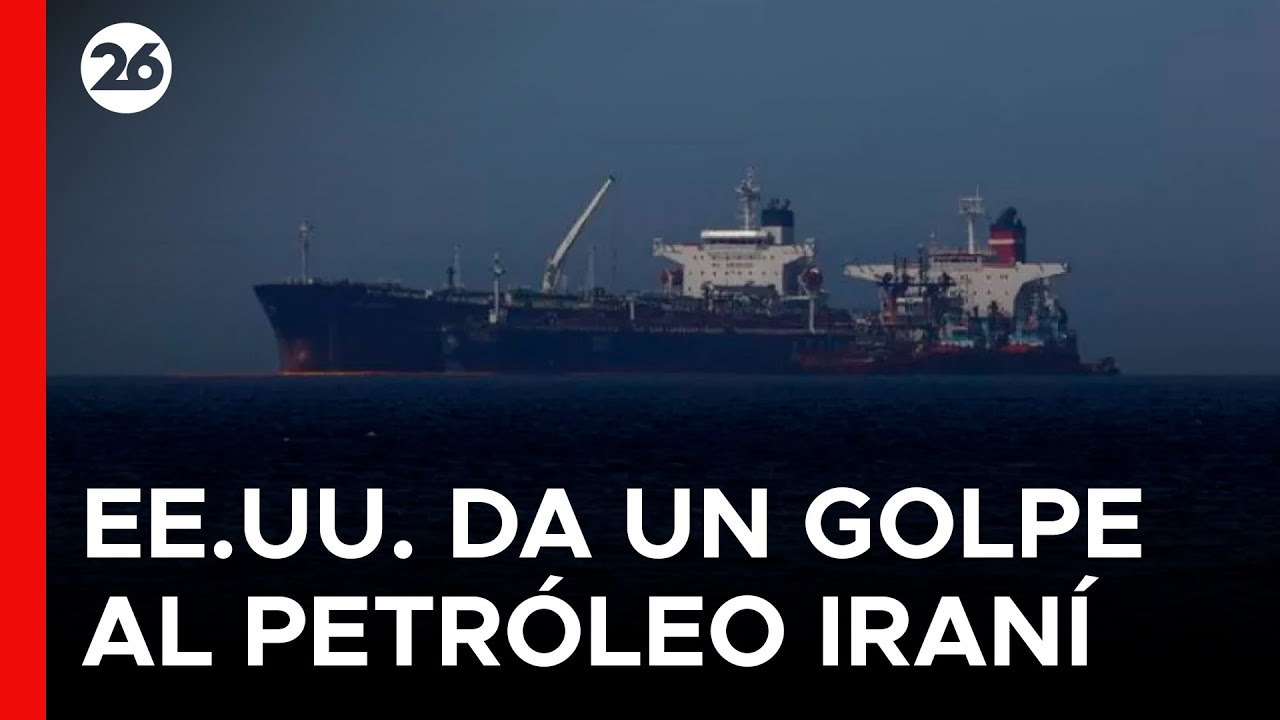 🚨 OCÉANO ÍNDICO | EEUU incauta buque de la flota fantasma de Irán