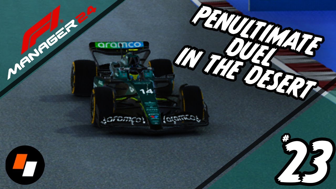 F1 Manager 24: Aston Martin - Эпизод 23 - Предпоследняя дуэль в пустыне [Qatar 24]
