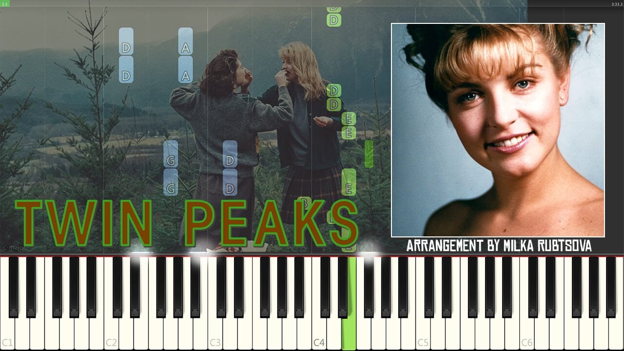 Twin Peaks - Laura Palmer's Theme - Angelo Badalamenti - Piano Cover & Tutorial