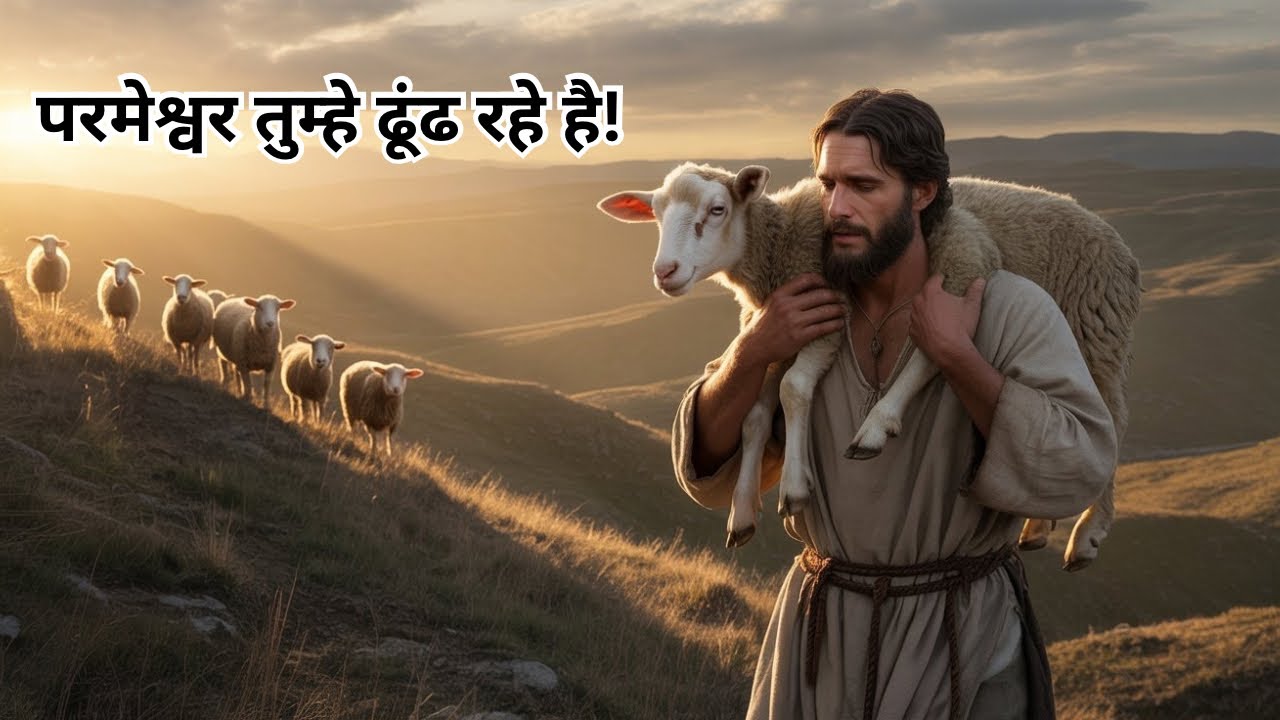 परमेश्वर तम्हे ढूंढ रहे है उस खोई हुई भेड़ के सामान जो भटक गई है!@MinistryofChrist12 