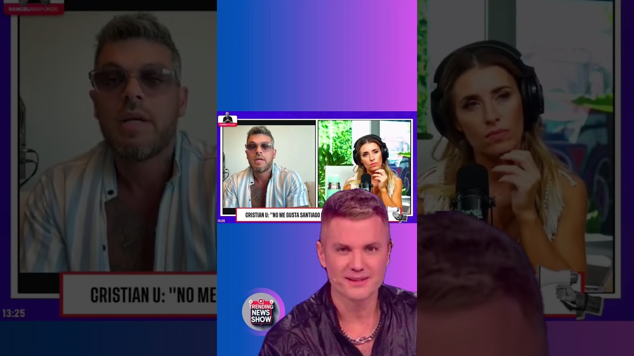 Cristian U estuvo en Bondi y contó que no le gusta la conducción de Santiago del Moro #granhermano