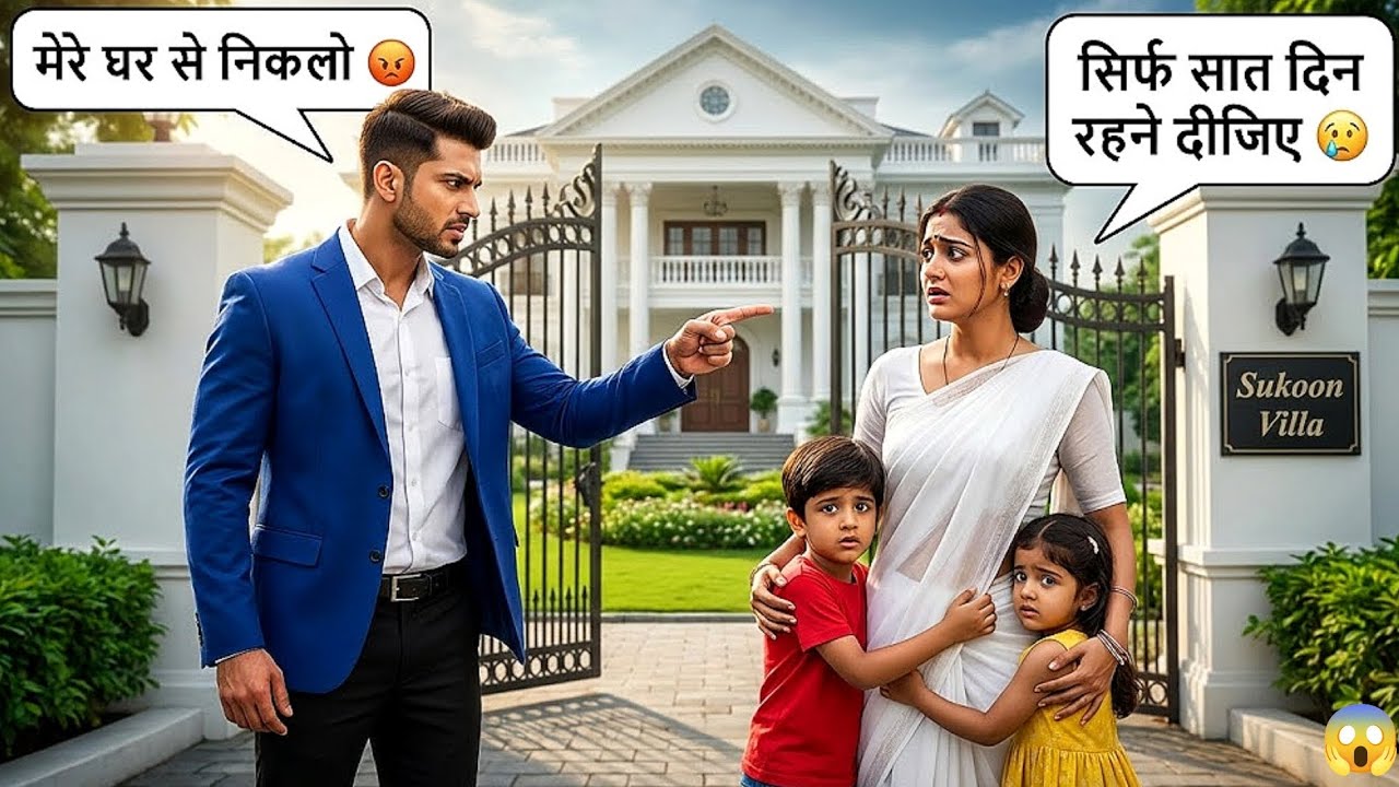 करोड़पति के घर रहने आई विधवा महिला और उसके बच्चे | फिर करोड़पति ने उसके साथ जो किया 😱