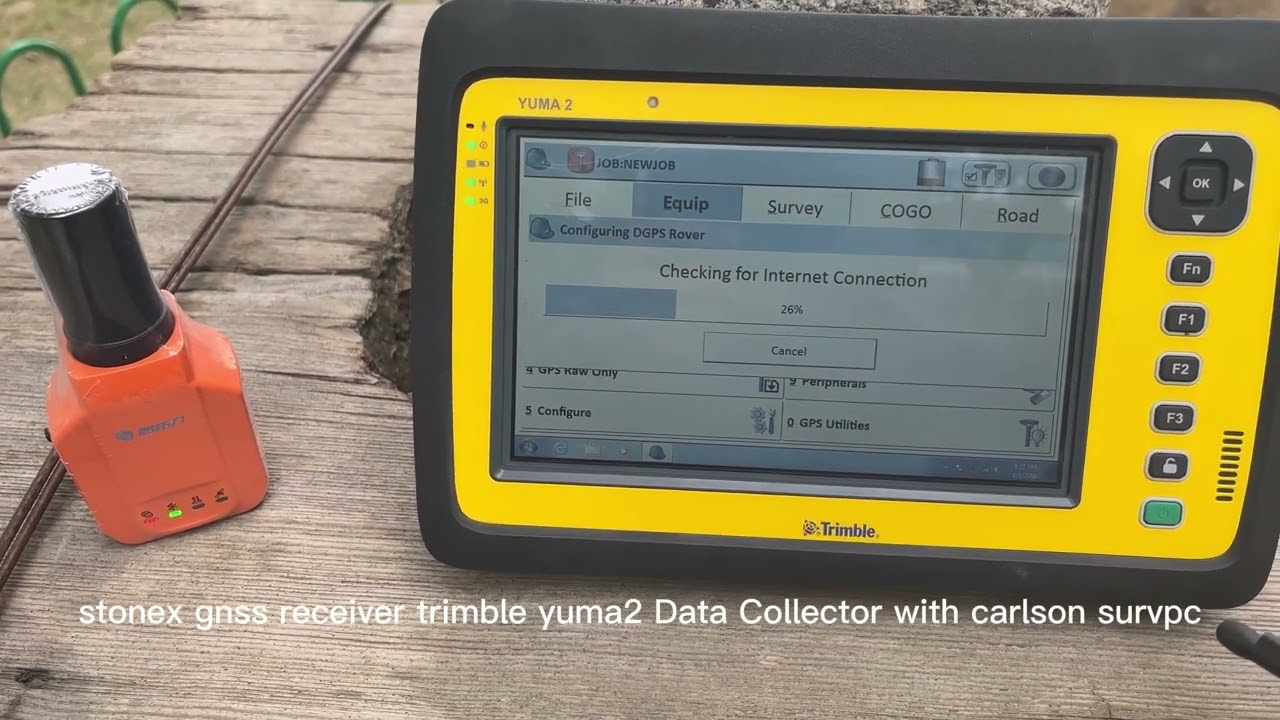 stonex gnss receiver trimble yuma2 Data Collector with carlson survpc
