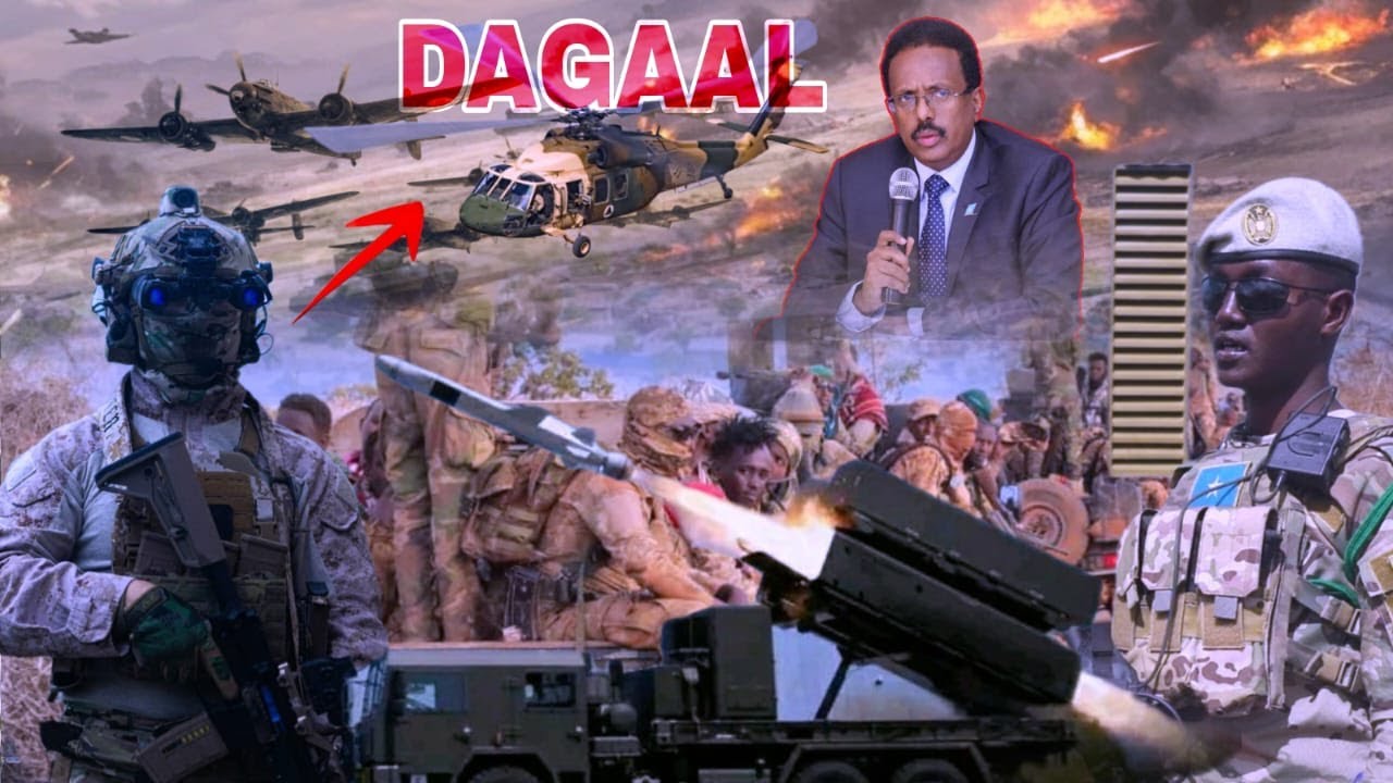 DEG DEG: Farmaajo oo Galay Dagaal Culus & Arin Layaab leh oo Muqdisho uu ka Sheegay Ciidamo Galay...