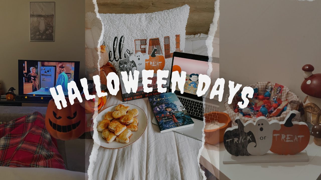 Halloween Days || leituras spooky, baking & recomendações de filmes 👻🎃🦇