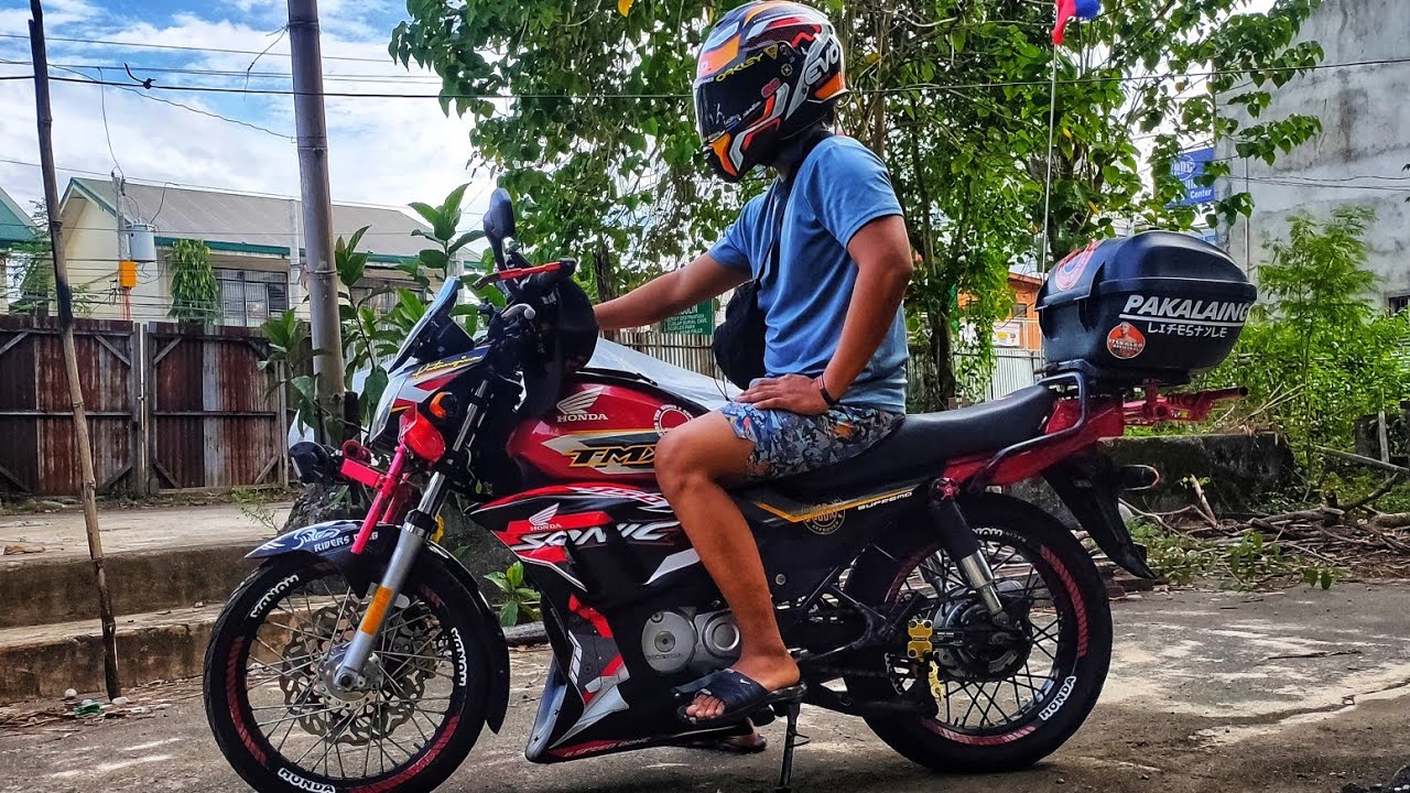 #MODIFIED #TMX #SUPREMO !!!! |STICKER DAY ng HONDA TMX Supremo ko |#Evo VXR 4000 v2