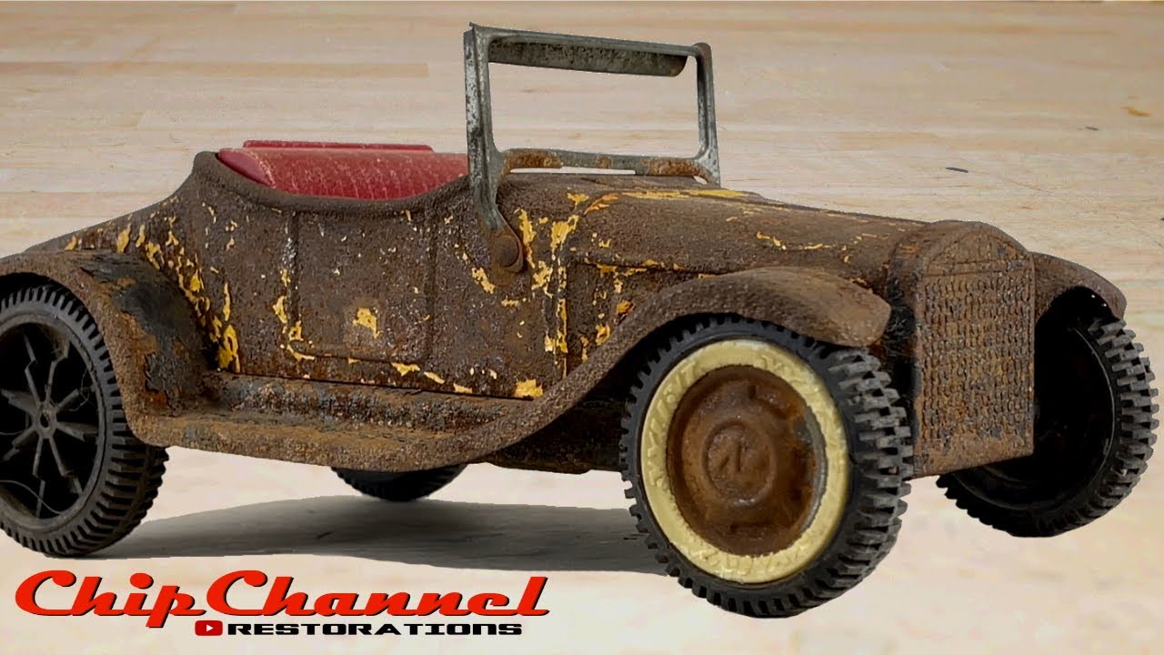 1960s Nylint Hot Rod Roadster Toy Model A Restoration