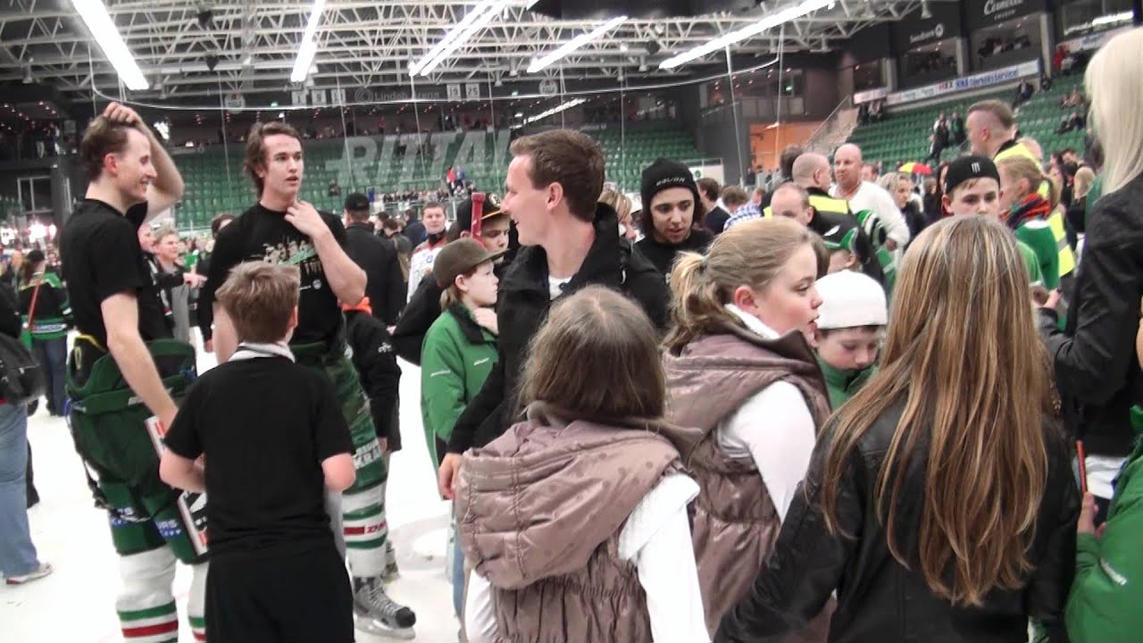 RÖGLE BK Lindab Arena 2012-04-06 Festen fortsätter mot Elitserien 2012/2013 Del 4