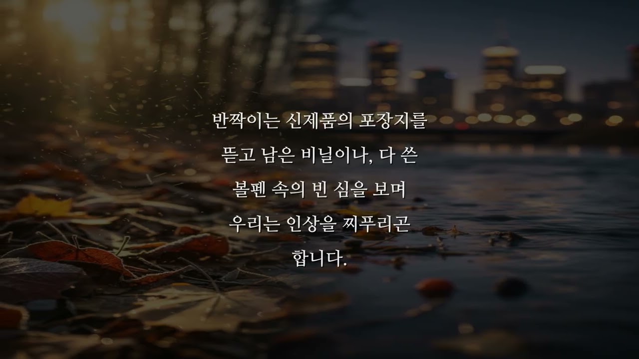 쓸모없다고 버려진 것들이 증명하는 ‘살아있음’의 경이로움