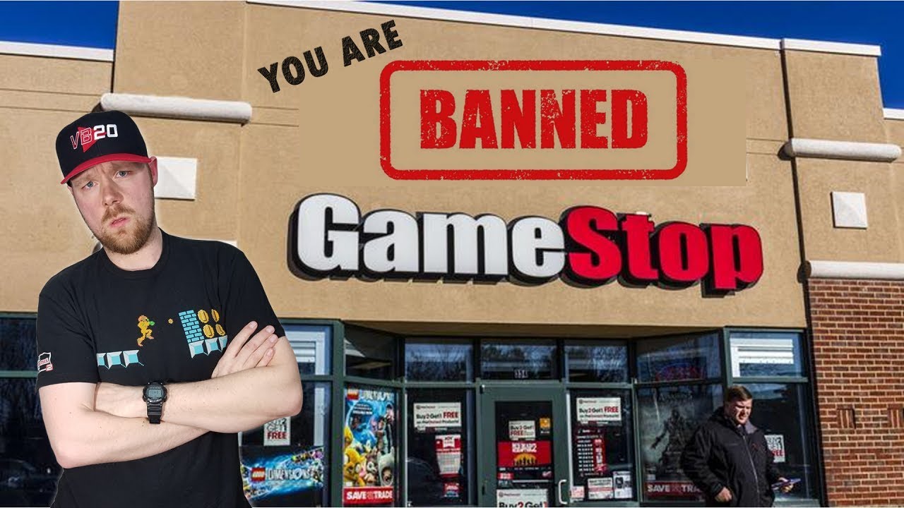 I Got BANNED From GameStop!