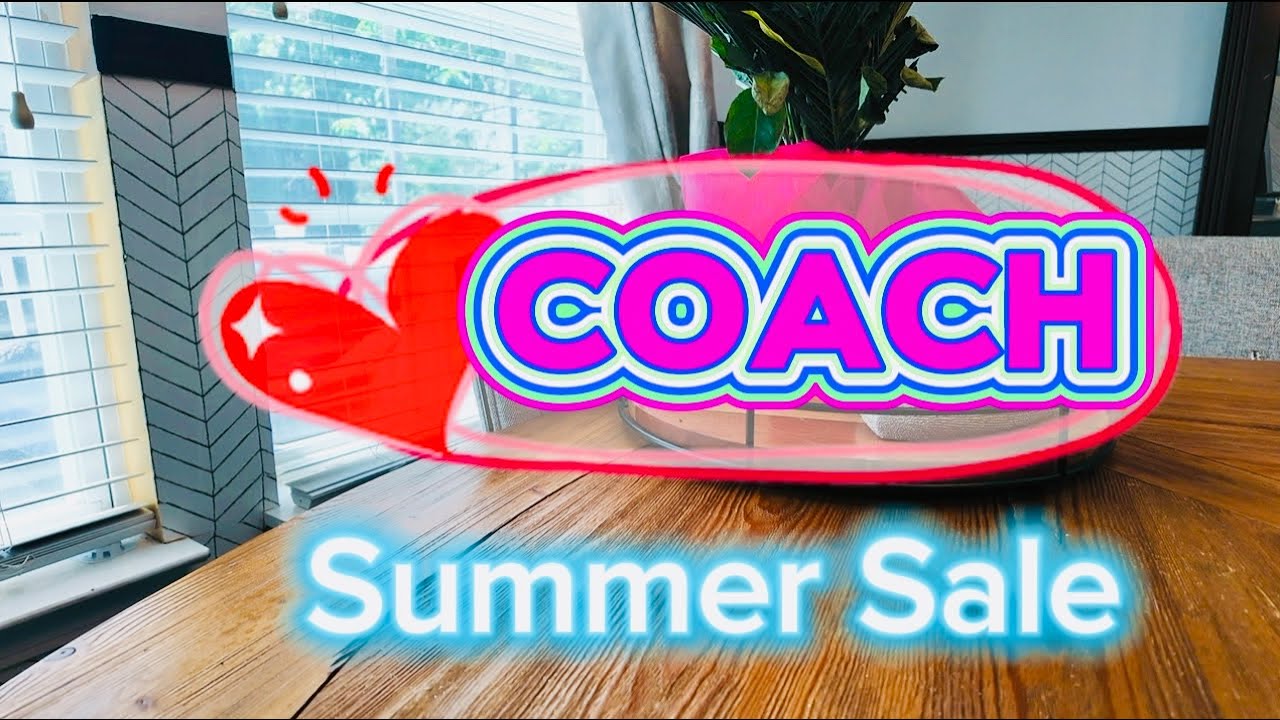 Coach Summer Sale Haul 2025 #coach #coachbag #charmaccessories #unboxing #denimbag