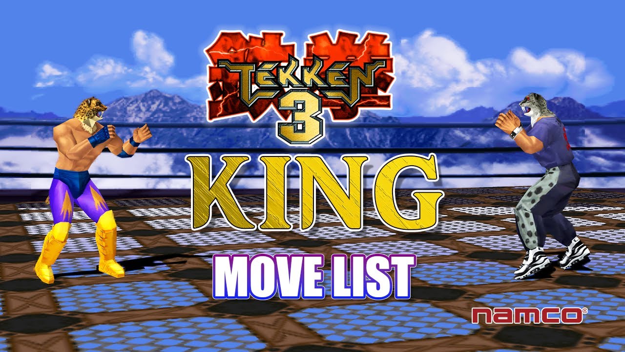 TEKKEN 3 | KING - Multi Throws & Move List