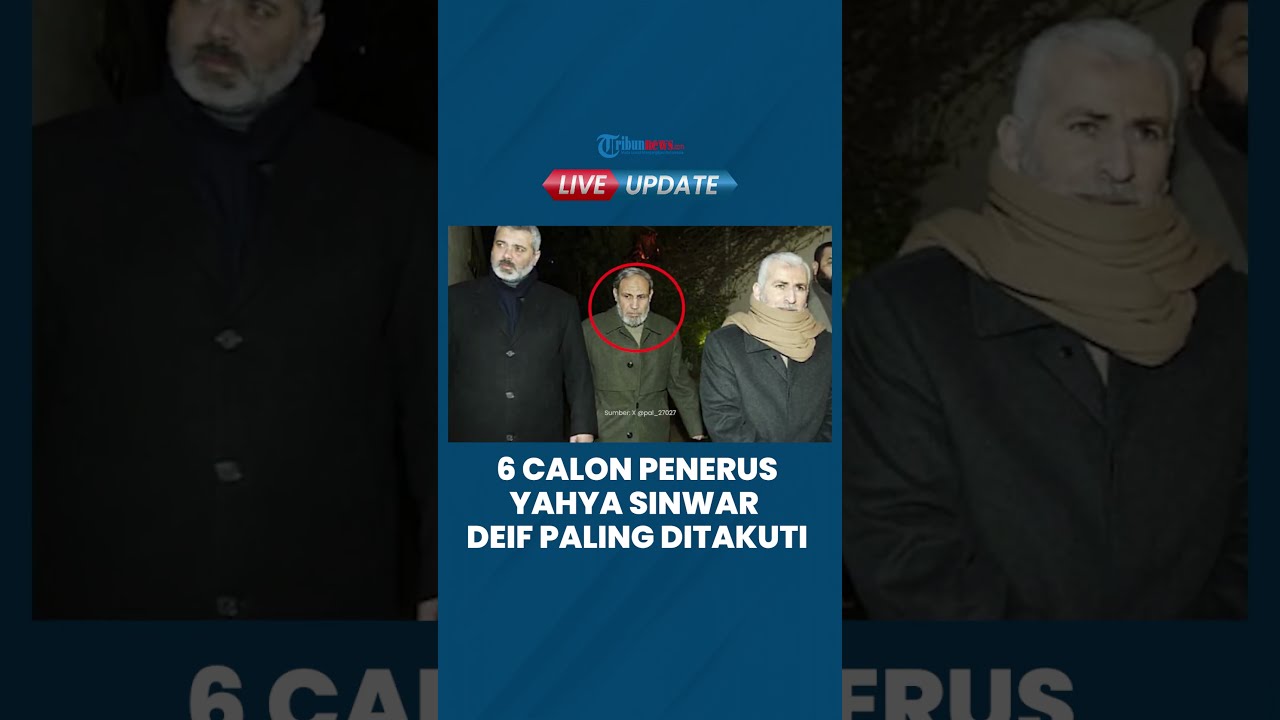 6 Calon Pengganti Yahya Sinwar bakal Jadi Pemimpin Baru Hamas di Gaza, Muhammad Deif Paling Ditakuti