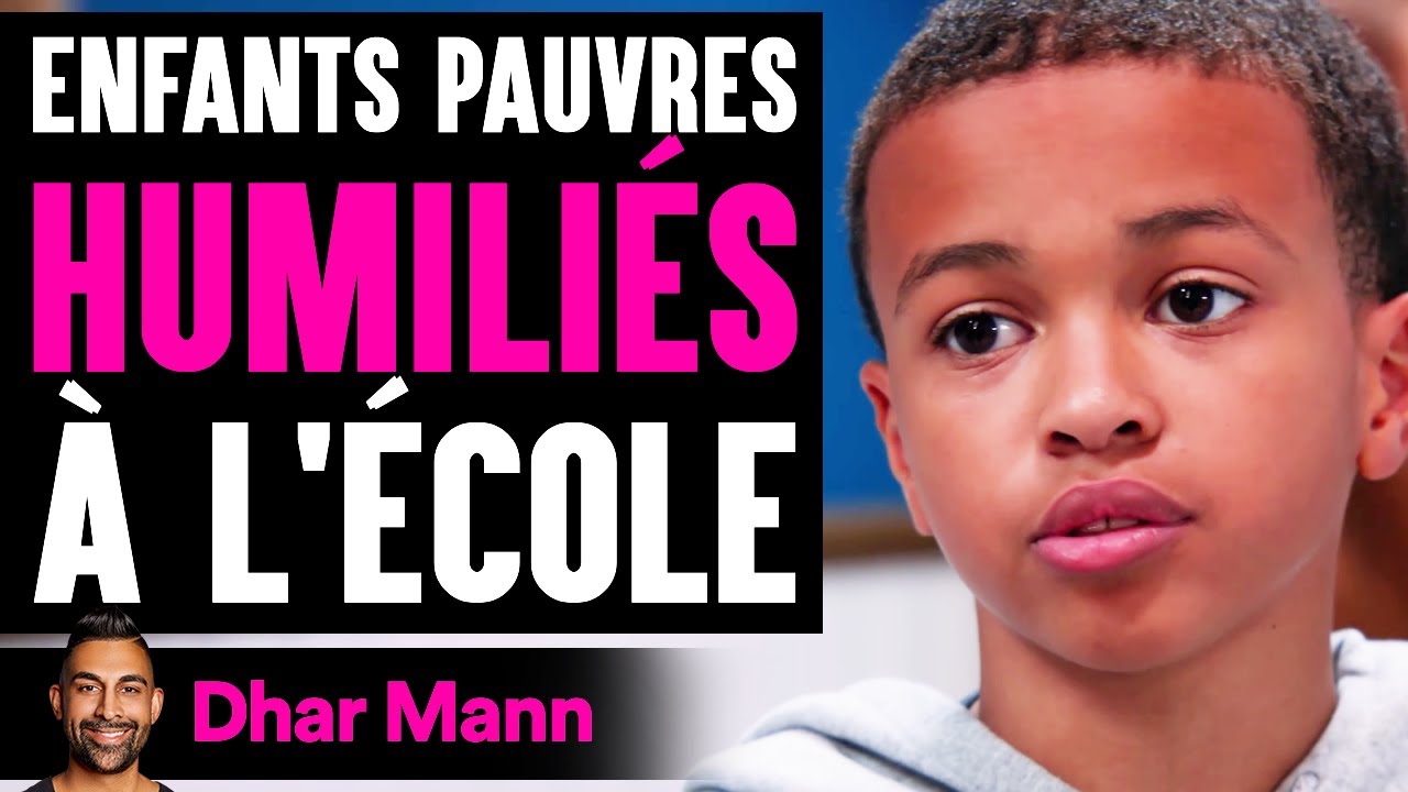 Enfants Pauvres HUMILIÉS À L'ÉCOLE | Dhar Mann Studios