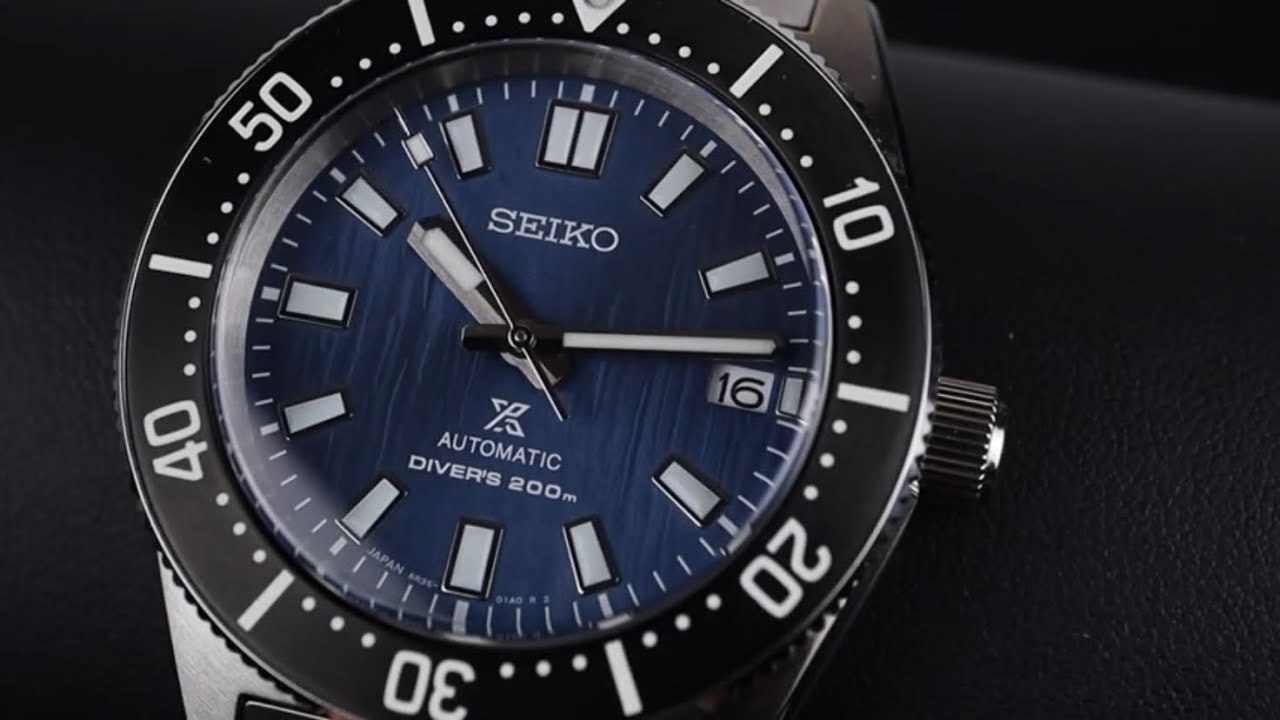 Seiko 62MAS SPB297 Save the Ocean Deep Blue!