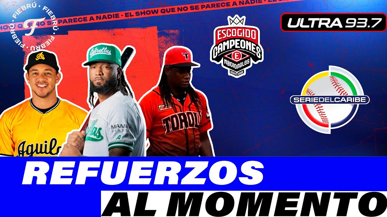 Con estos jugadores el Escogido buscará la corona del Caribe 🇩🇴🔥